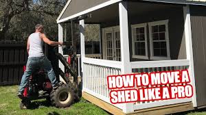 how to move a shed like a pro you