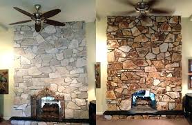 Total expenses excluding the fireplace = $1,200.00 How To Update A 1970 S Stone Fireplace Upgraded Home