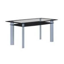 Echo Grey Glass Dining Table American