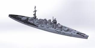 1/2000 戦艦コンテ・ディ・カヴール原型製作記（その6） : DAMEYA＠1/144