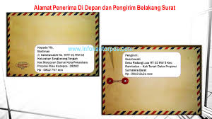 Bentuk surat resmi indonesia lama ini adalah penulisan surat dengan format alamat surat yang diketik pada sebelah kanan pada bawah tanggal surat. Cara Mengirim Surat Atau Dokumen Yang Benar Di Kantorpos Dan Agenpos Www Infokantorpos Com