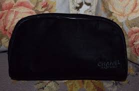 black velvet cosmetic makeup bag