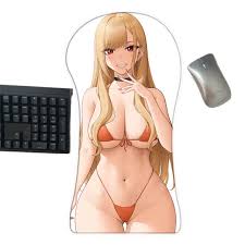 Anime Marin NSFW Whole Body 3D Large Arm Rest Anime Oppai Mousepad | eBay