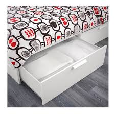 Ikea Brimnes Bed Frame W Storage And