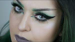 green goth makeup tutorial you