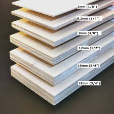 type of plywood thickness easywood