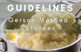 potato recipes for the gerson t