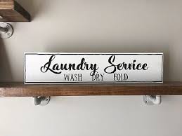 large rustic laundry room wall decor