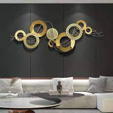 Gold Metal Wall Hanging Decor Light