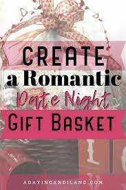 night gift basket diy romantic