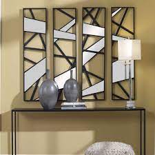 Looking Glass Mirrored Wall Decor Set