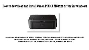 You can change the cartridges and add paper all from the front of the printer thanks to. How To Download And Install Canon Pixma Mg2220 Driver Windows 10 8 1 8 7 Vista Xp Youtube