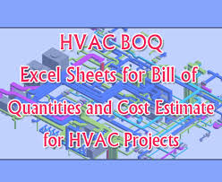 Bill of quantity excel sheet is used to calculate bill of material quantity used on construction site. Hvac Boq Sample Xls Bill Of Quantities For Hvac Work