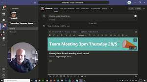 ms teams scheduling a meeting without