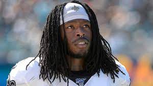 New orleans saints running back alvin kamara had a fantastic rookie season, with 1,554 yards from scrimmage and 14 total touchdowns. File Mr Kamara Jpg Wikimedia Commons