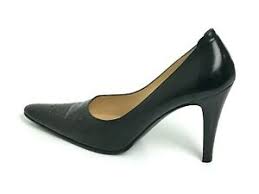 Details About Bally Black Stiletto Womens Shoes Size Us 6 5 Uk 4 5 Eu 37
