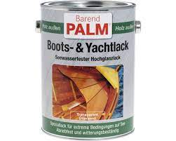 Der günstige pu bootslack von halvar ist der perfekte holzlack für unterwasser. Bootslack Yachtlack Barend Palm Transparent 750 Ml Bei Hornbach Kaufen