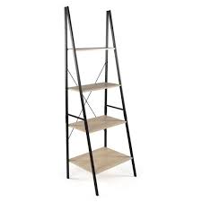 Pricing, promotions and availability may. Simple Living Black Wood X Back 4 Tier Ladder Shelf Made From Engineering Wood Home Kitchen Accent Furniture Ekoios Vn