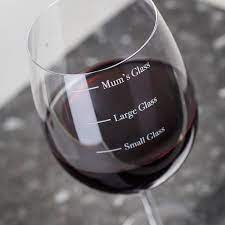 Engraved Giant Wine Glass Giant
