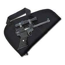 ace case scoped handgun padded pistol