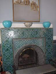 Excellent Photo Fireplace Tile Moroccan