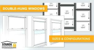 Andersen Double Hung Window Sizes Bainsdesoleil Info