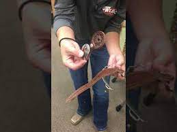 Western leather spur straps are how to: How To Put Spur Straps On Barrel Spurs Youtube