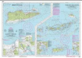 W P I I A23 Virgin Islands Including St Croix Chart By Imray Iolaire