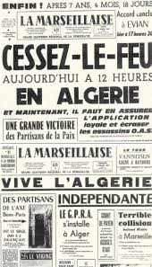 Commémoration du "Cessez le feu" en Algérie