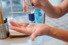 sanitizing hand gel hospital grade