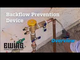 Irrigation Backflow Prevention Device