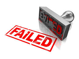 Image result for images for a failed stamp