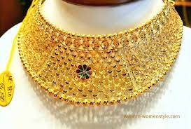 latest malabar gold choker necklace