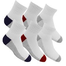 Details About Fruit Of The Loom Boys Full Cushion Ankle Socks 6 Pair