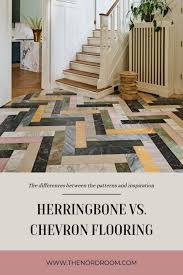 herringbone vs chevron flooring