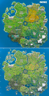 .to the fortnite chapter 1 map, as we've seen the island setting evolve with every passing season to help keep the game interesting for long term players. Chapter 2 Season 1 Map Vs Current Map Fortnitebr