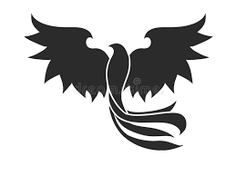 Simple flower tattoo designs for women. Black Phoenix Bird Simple Art Draw Tattoo Logo Stock Illustration Illustration Of Phoenix Logo 158339630