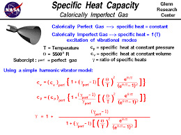 Specific Heats Calorically Imperfect Gas