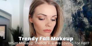 trendy makeup looks for fall red