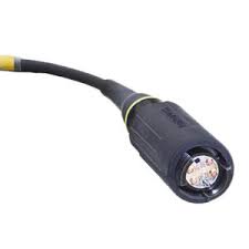 expanded beam fiber optic cable