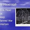 Role of the mead-hall in The Wanderer (poem)