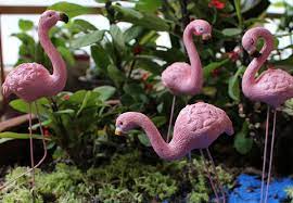 Pink Flamingo Decoration Set Grabone Nz