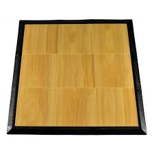 greatmats portable wood grain dance