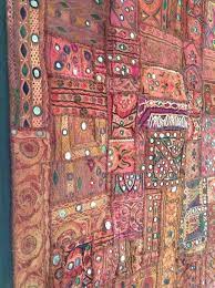 Antique Indian Patchwork Tapestry 3x5