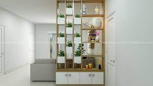 Living Dining Partition Design In