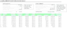 Commercial Loan Amortization Schedule Excel Repayment Calculator