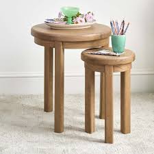 Round Nest Of 2 Tables Woods Furniture