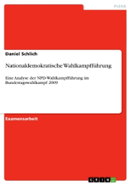 Autorenprofil | Daniel Schlich | 1 eBooks | GRIN