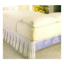 Bed Skirts Wrap Around Eyelet Lace Bed