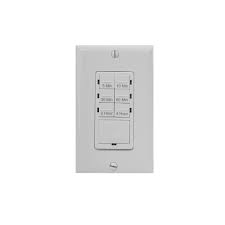 Tork 5 Minute To 4 Hour Indoor In Wall Countdown Digital Lighting And Appliance Timer White